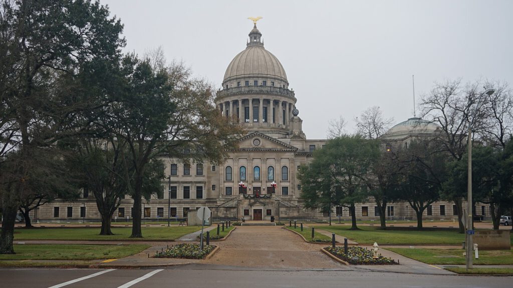 The Mississippi State Capitol in Jackson